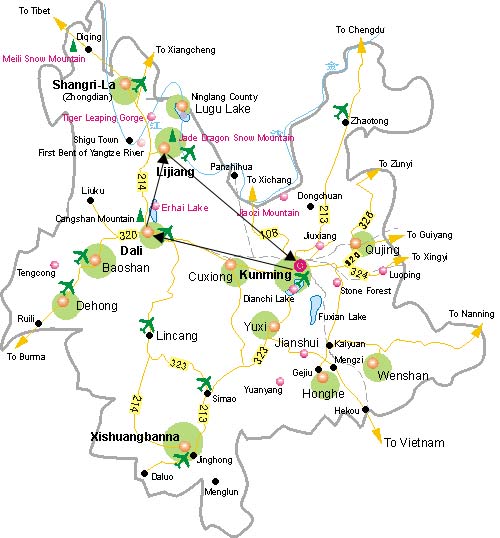 Kunming Yunnan Tour Map.jpg