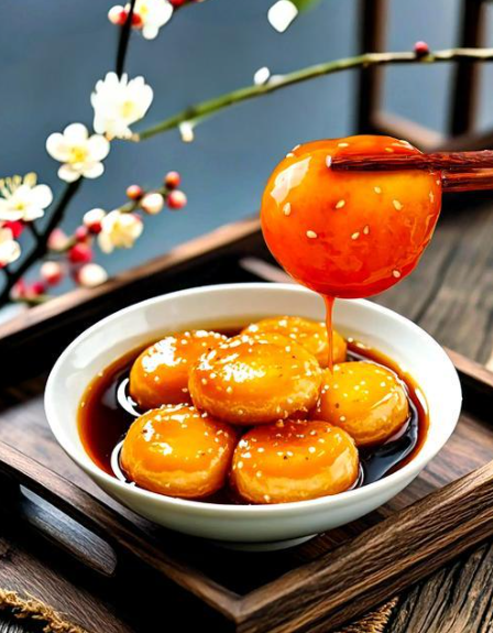 Sweet Oily Glutinous Dessert